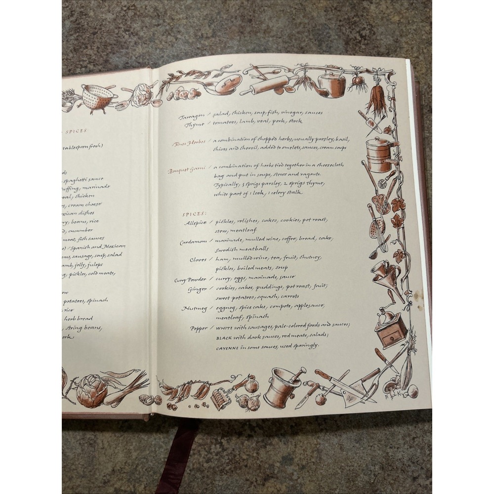 A Treasury of Great Recipes by Mary and Vincent Price 1965 First Printing - Picture 3 of 4
